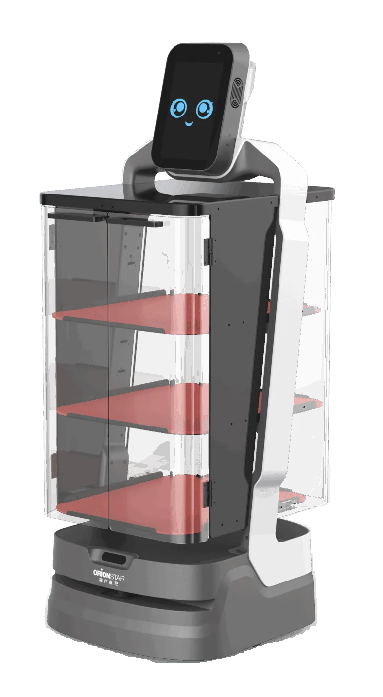 LuckiBot con protector completo de bandejas