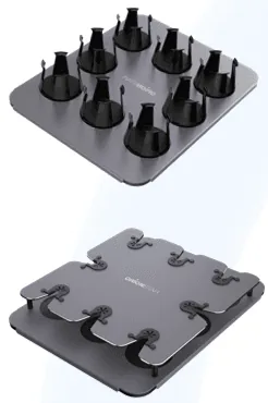 Sujetavasos para las bandejas del LuckiBot