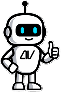 Mascota de Amerevo con el pulgar hacia arriba
