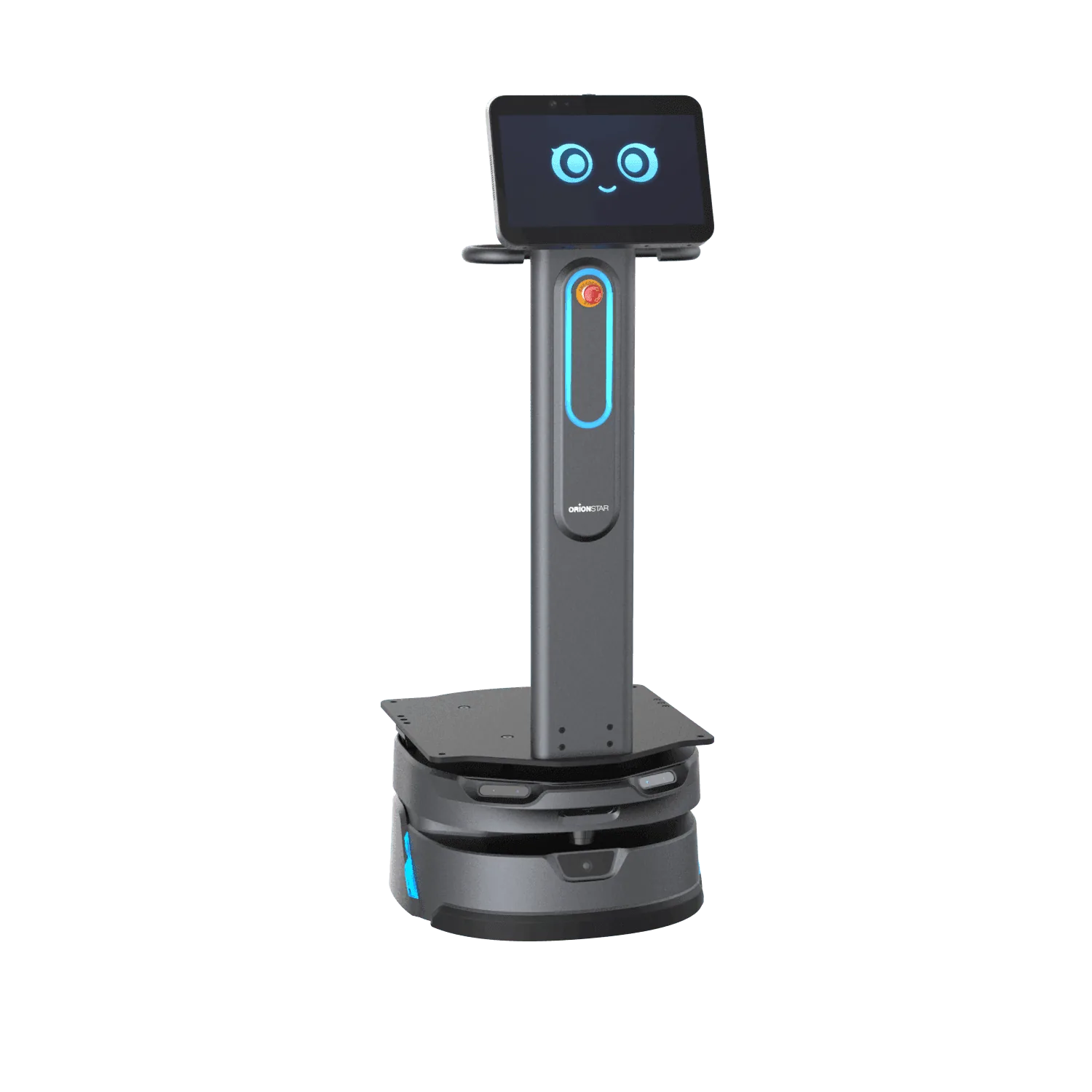 CarryBot LITE con plataforma abierta en vista de 360 grados