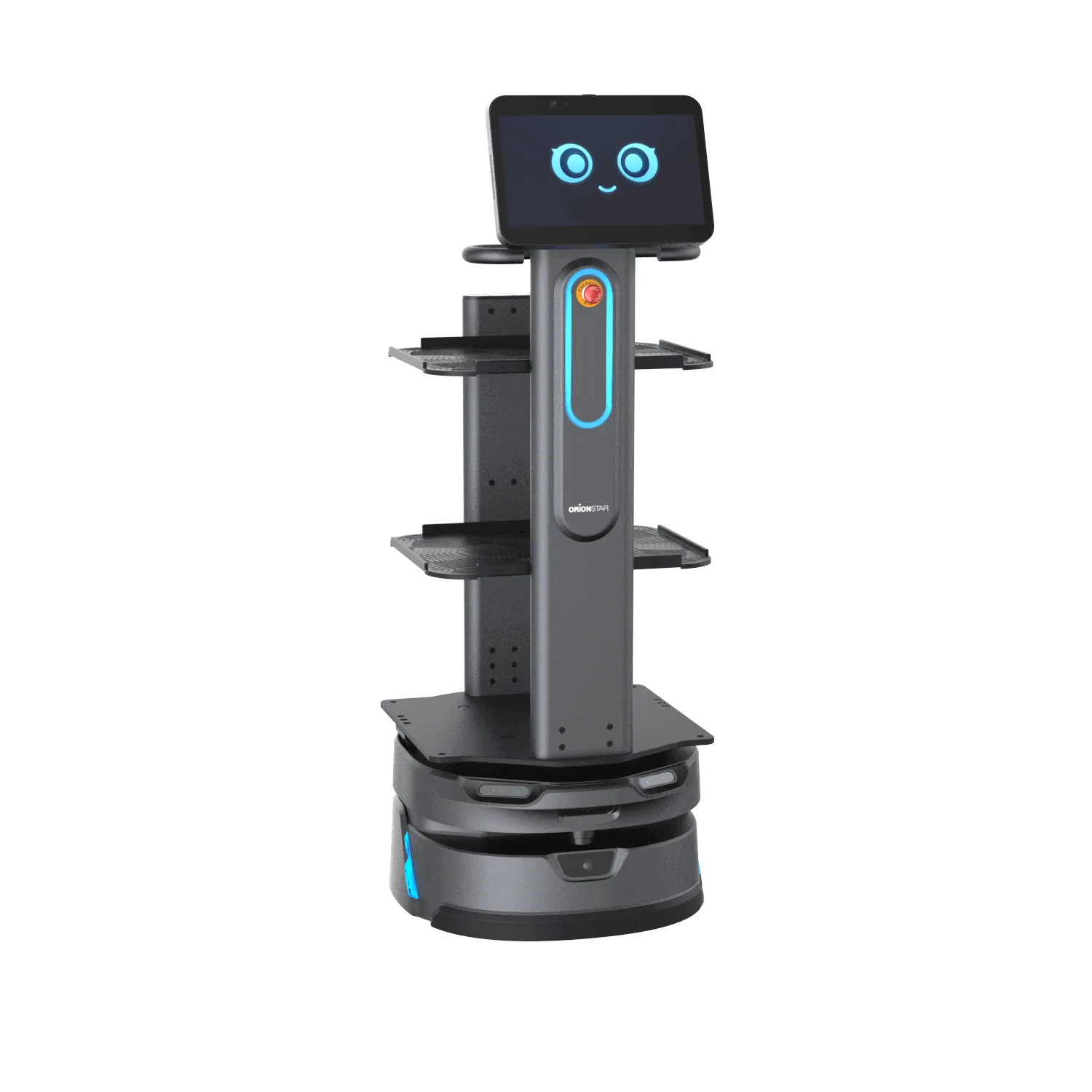 CarryBot STD con bandejas en vista de 360 grados