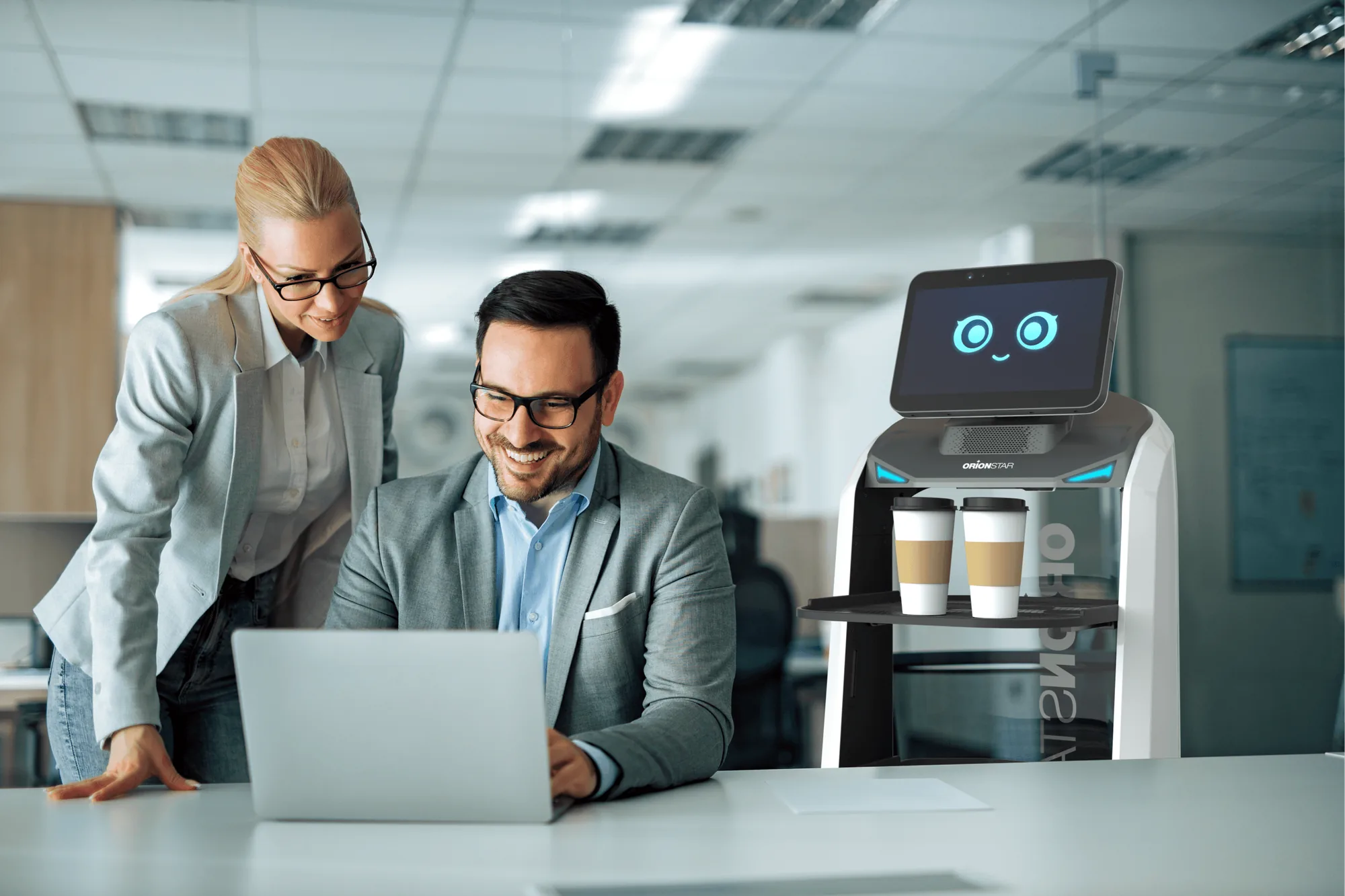 Robots de entrega que optimizarán tu oficina