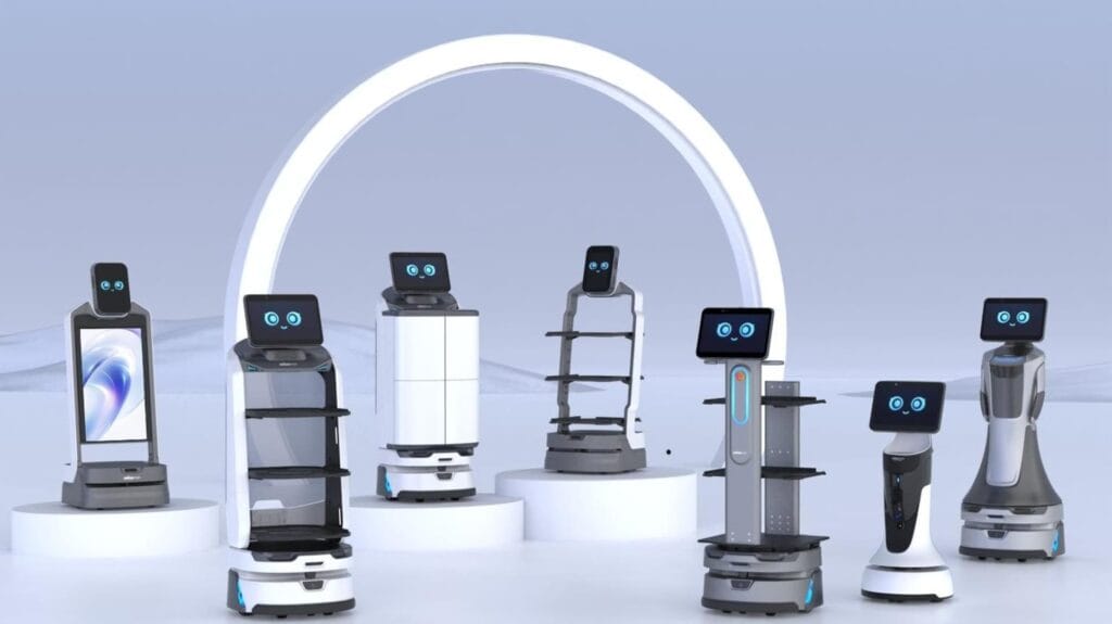Catálogo de Robots comerciales con IA para empresas Amerevo x OrionStar