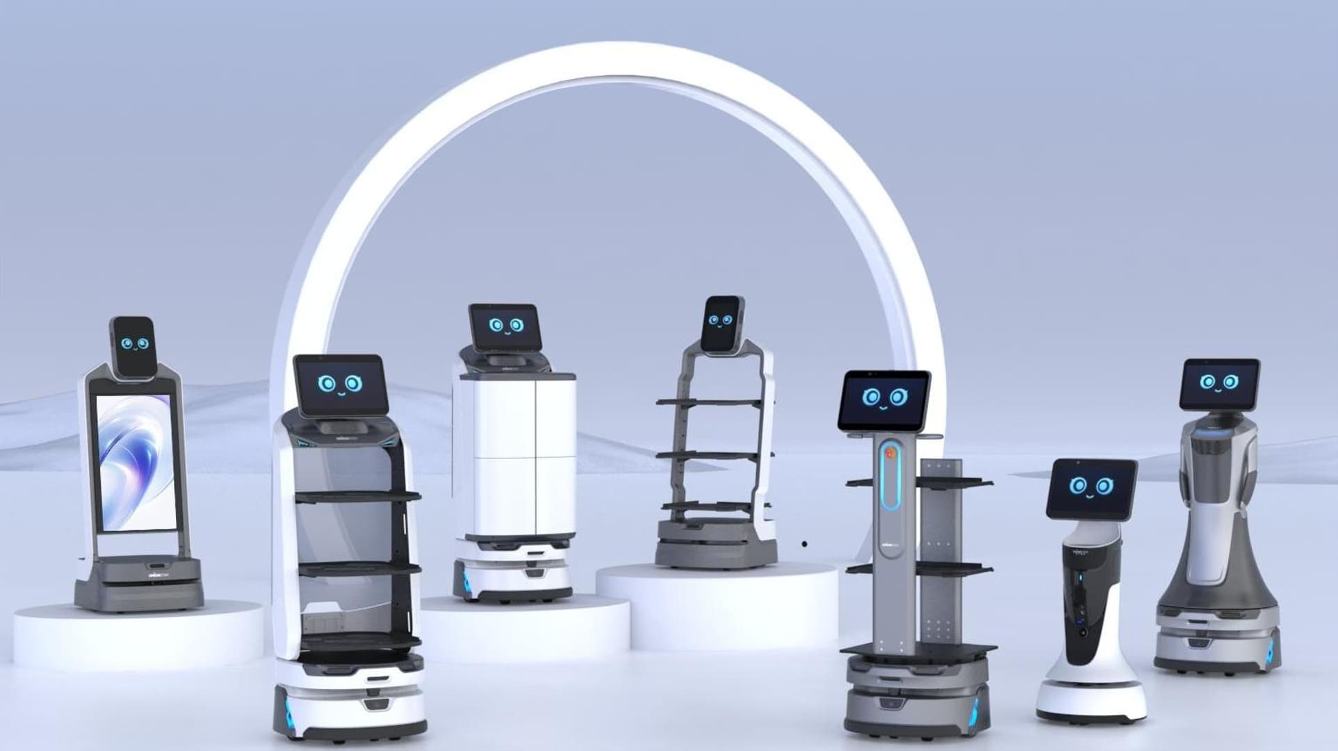 Catálogo de Robots comerciales con IA para empresas Amerevo x OrionStar