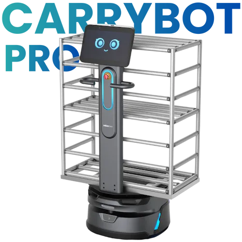CarryBot PRO, con estantería