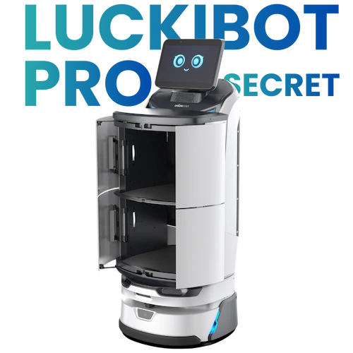 LuckiBot Autodoor, entrega segura con puertas