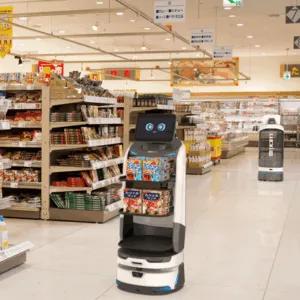 Robots de servicio en supermercados