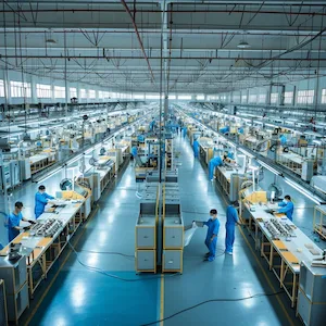 Robots con IA para fábrica y almacén