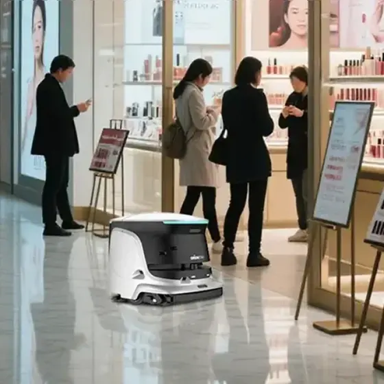 Robots para centros comerciales