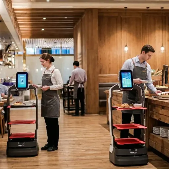 Robots para restaurantes y hostelería